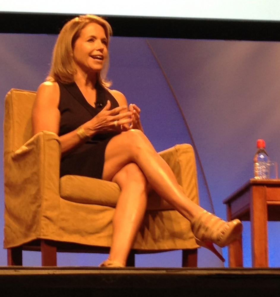 Katie Couric at BlogHer