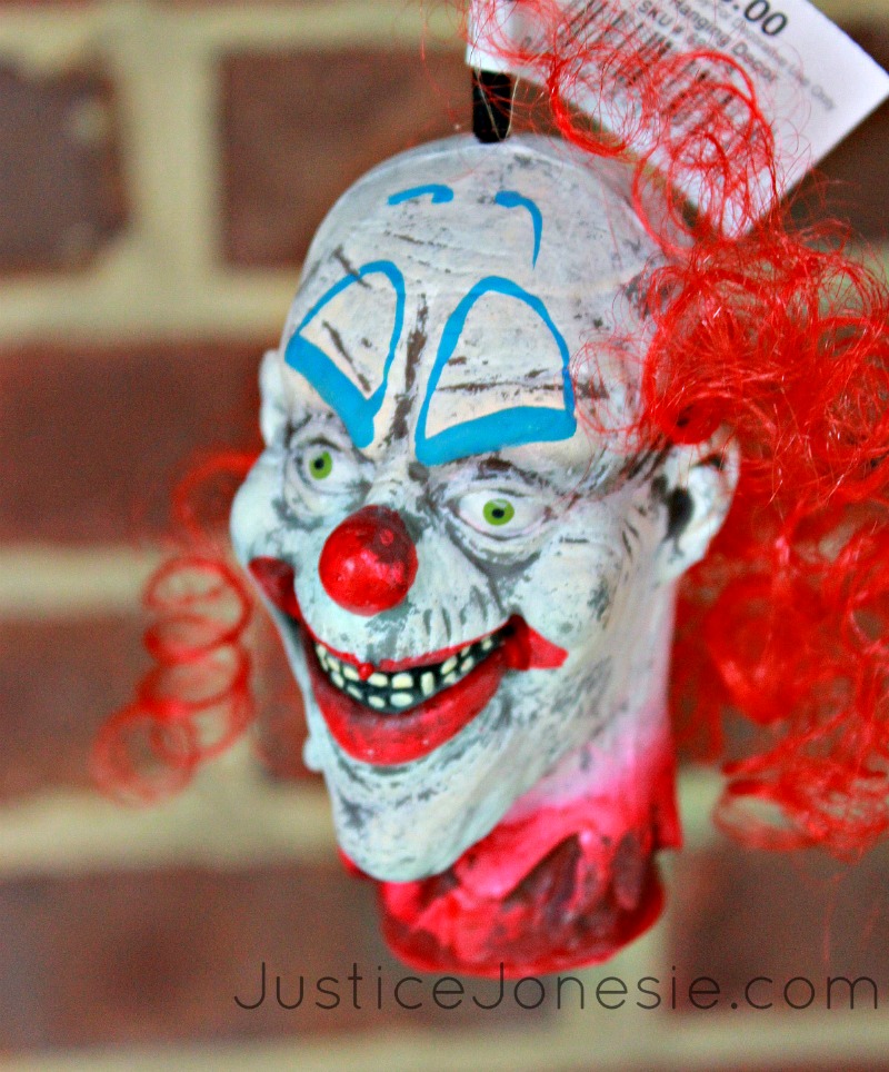 Scary Clown Head