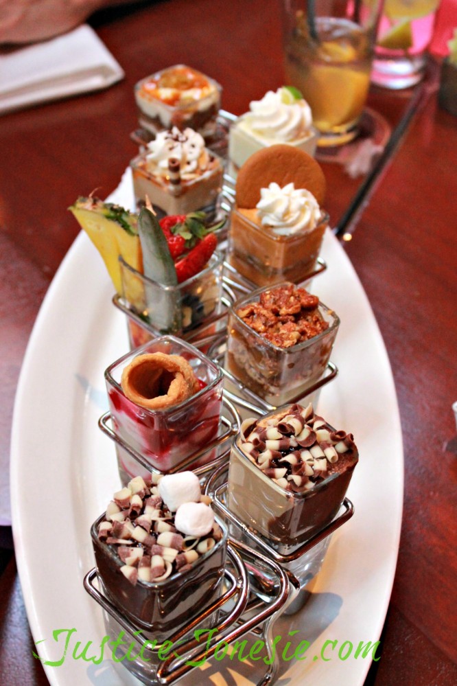 Mini dessert tray