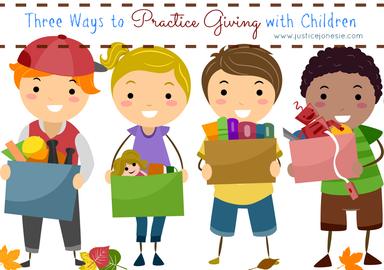 Three Simple Ways to Teach Kids to Give Back This Holiday via @JusticeJonesie