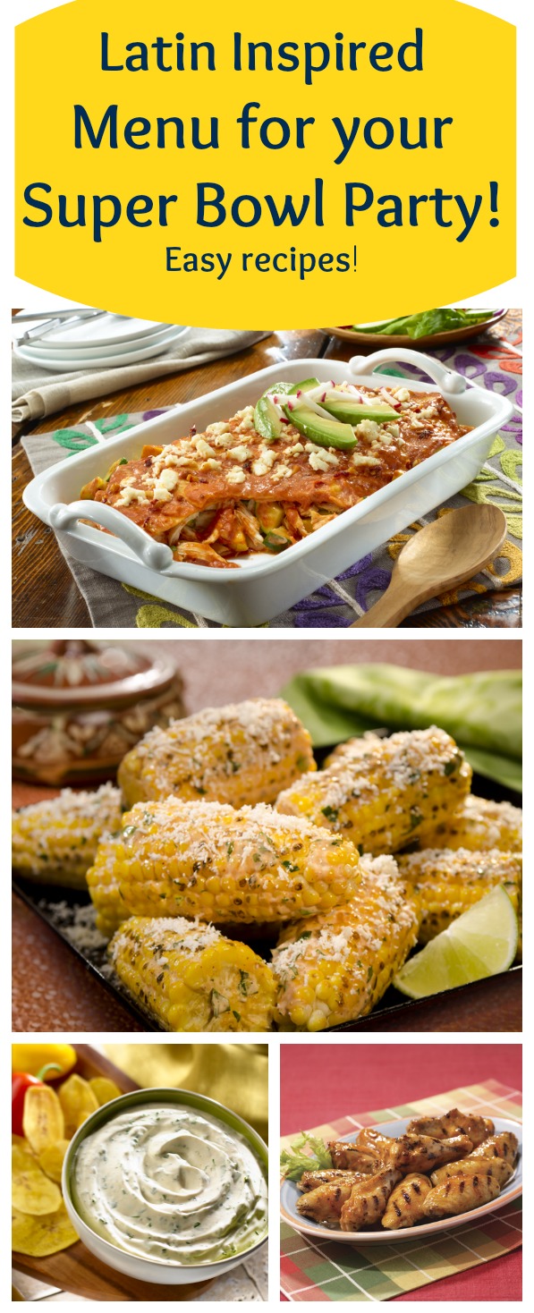 Latin Inspired Recipes for Your Super Bowl Party via @JusticeJonesie