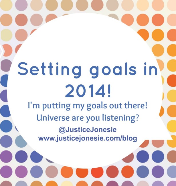 Setting Personal & Blogging Goals for 2014 via @JusticeJonesie