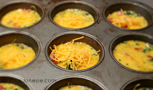 Recipe Veggie & Sausage Egg Muffins