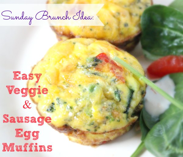 Recipe Veggie & Sausage Egg Muffins