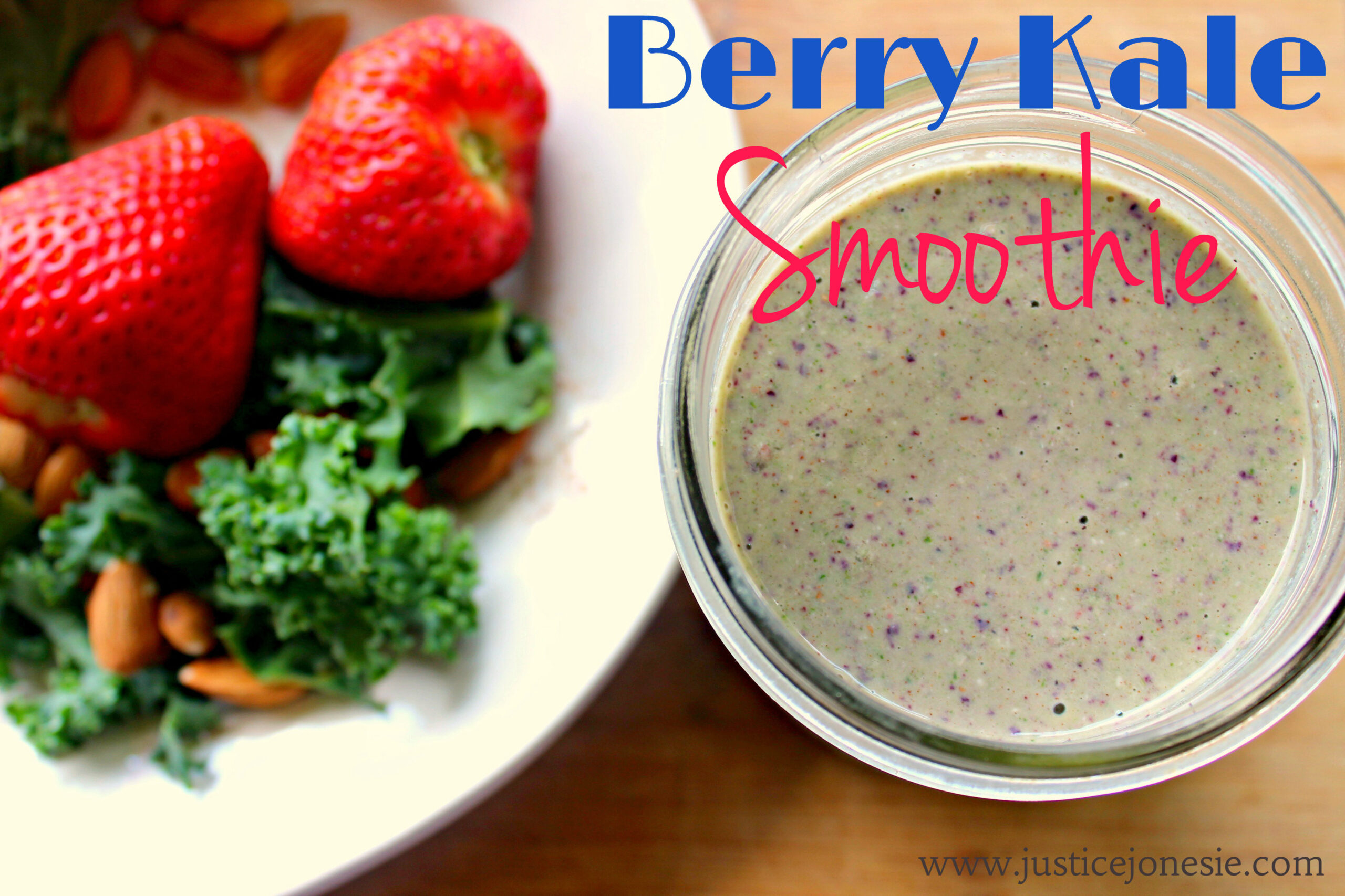 Recipe Mixed Berry Smoothie With Kale & Greek Yogurt