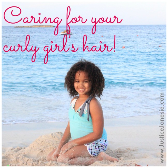 Caring for Your Curly Girl's Hair