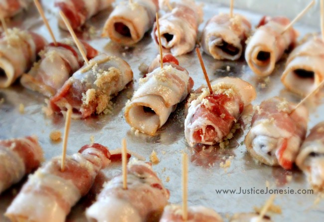 Recipe: Bacon Wrapped Dates via @justicejonesie