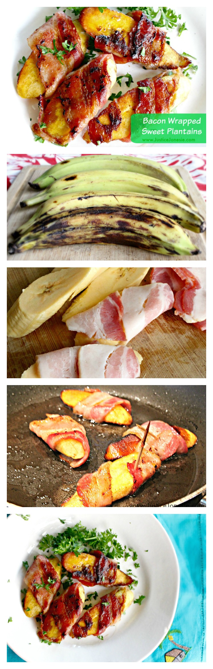 Recipe Bacon Wrapped Sweet Plantains