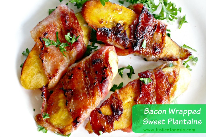 Recipe: Bacon Wrapped Sweet Plantains