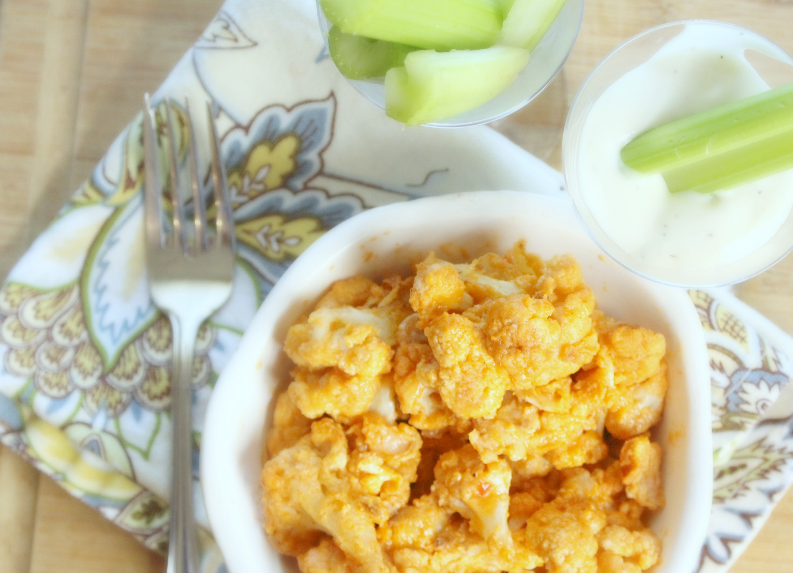 Recipe: Buffalo Cauliflower "Wings" 