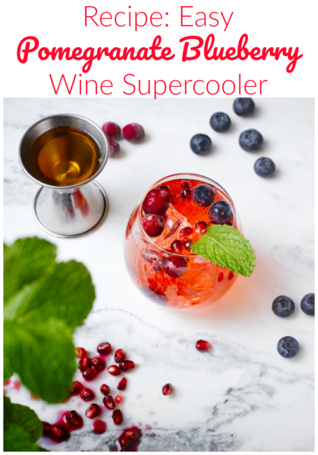 Recipe: Easy Pomegranate Blueberry Wine Supercooler