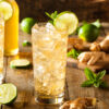 Recipe: Refreshing Golden Ginger Beer with Lime and Mint