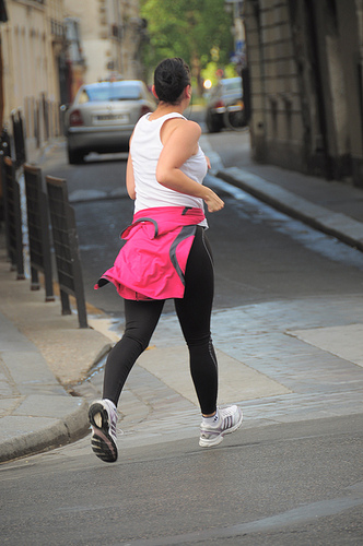 Woman Running